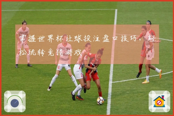 掌握世界杯让球投注盘口技巧，轻松玩转竞猜游戏